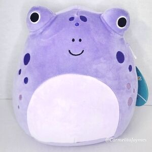 NAHOMY 🐸 Purple Tadpole Baby Frog Original Squishmallows By Kellytoy NWT
